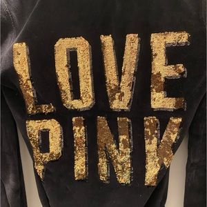 Black VS PINK Zip-up Hoodie